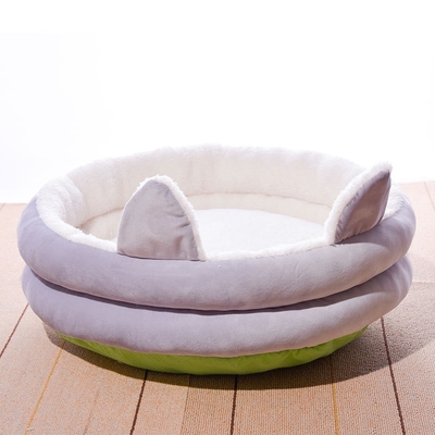 Semi Closed Pet Sleeping Bag Four Seasons Small Dog Cot Bed Nest