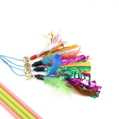 Plastic 1kg Cat Toys M Size 49.3cm Pet Tease